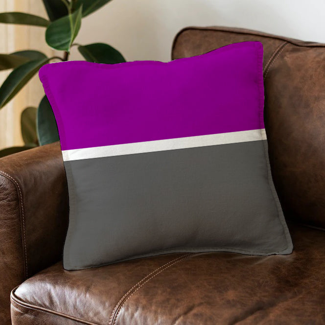 Purple Chevron Cushion Cover Trendy Home