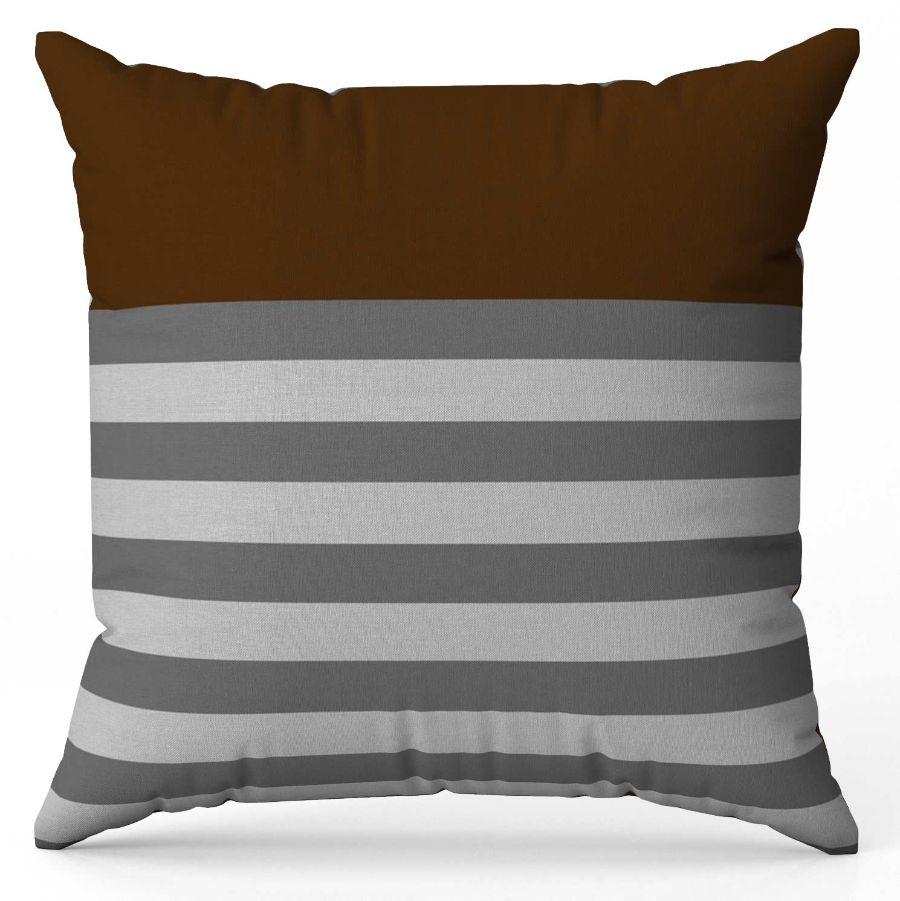 Delilah Gray Cushion Cover Trendy Home