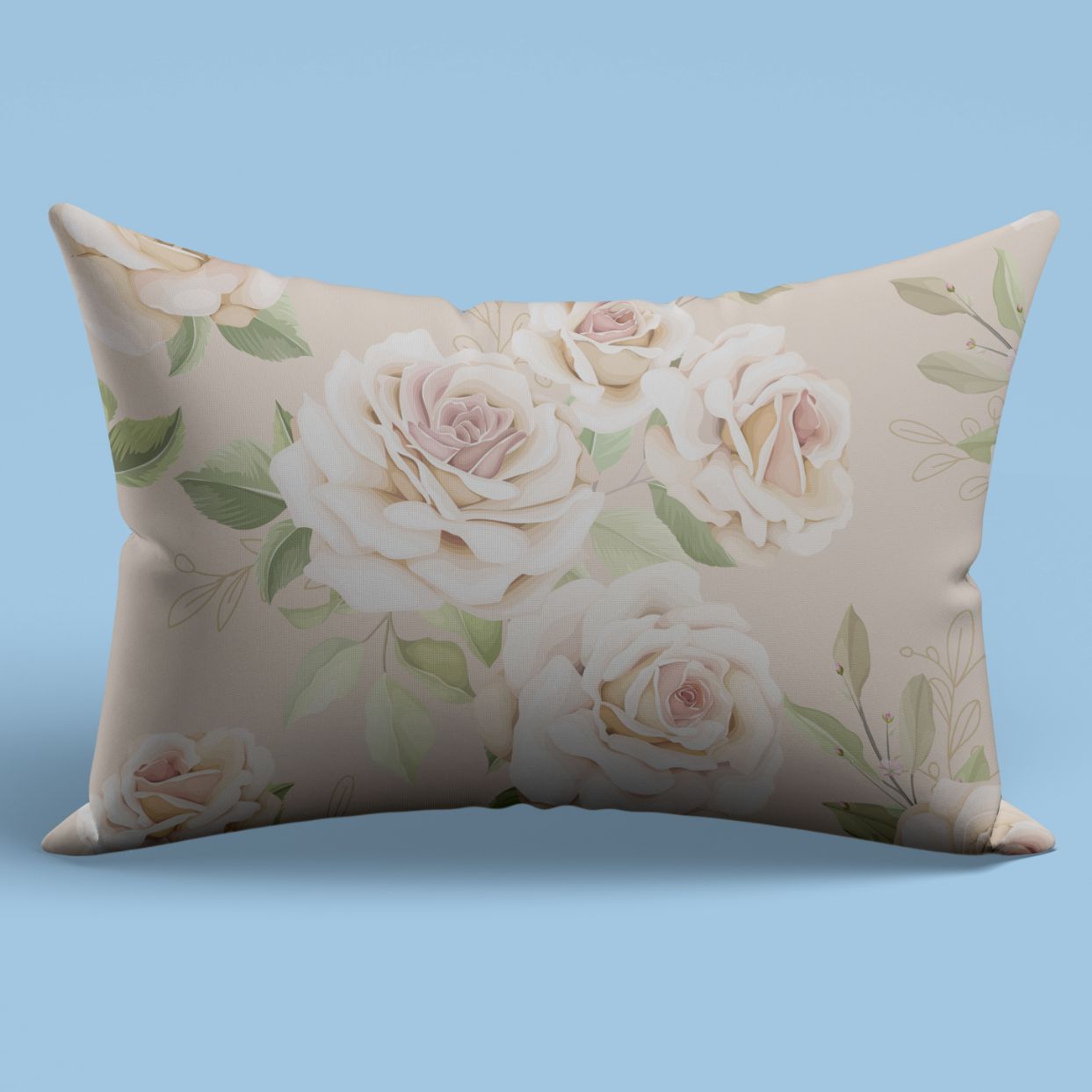 Floral Roulette Slim Cushion Cover Trendy Home