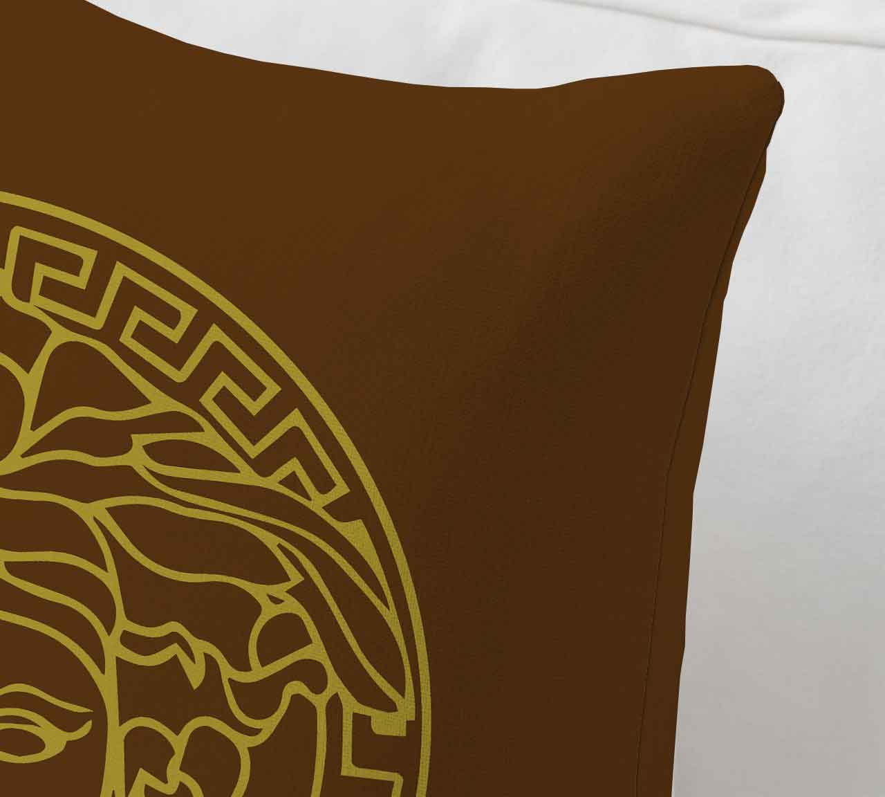 Brown Versace Cushion Cover Trendy Home