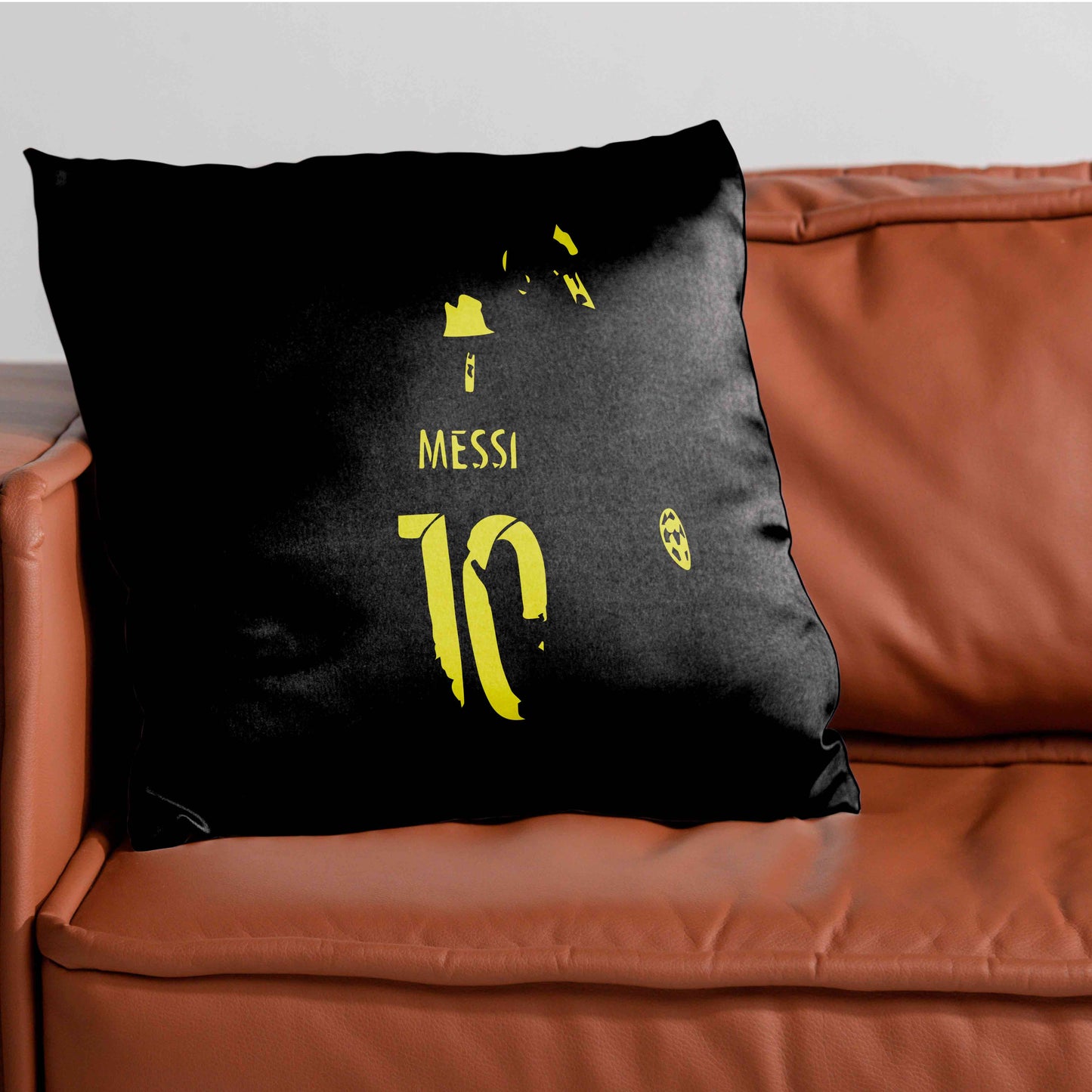 Messi Golden Goal Cushion Cover Trendy Home