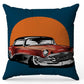 Vintage Red Mustang Cushion Cover Trendy Home