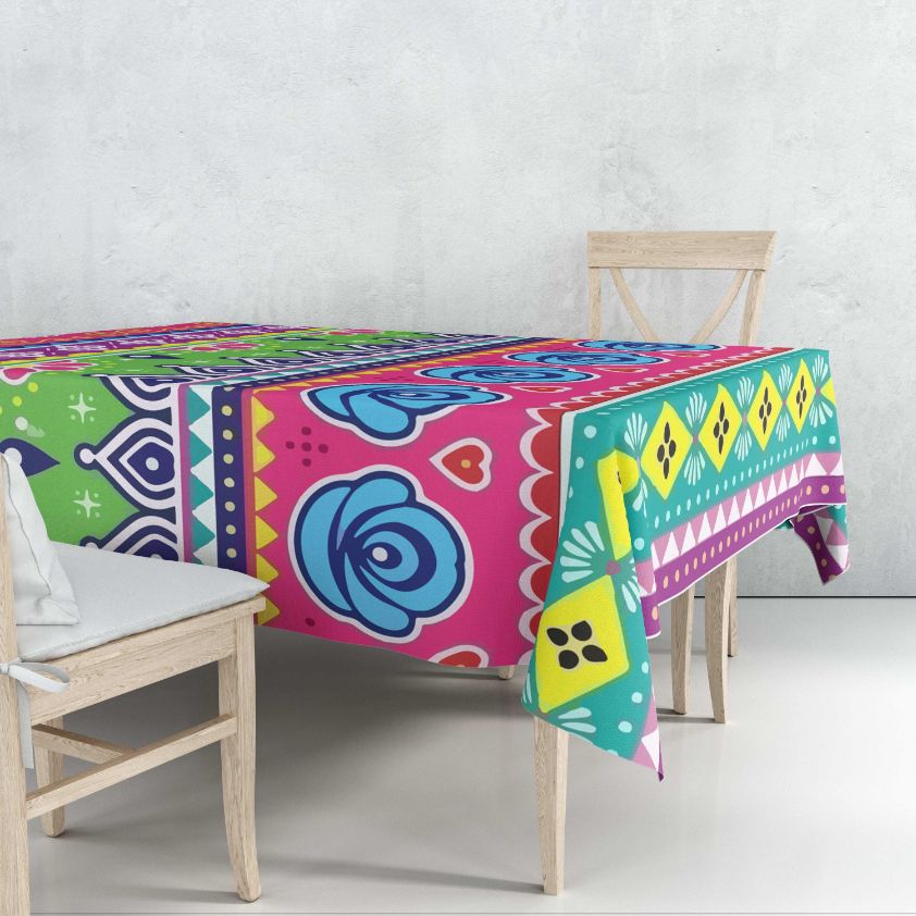 Rujhan Art Flair Tablecloth Trendy Home