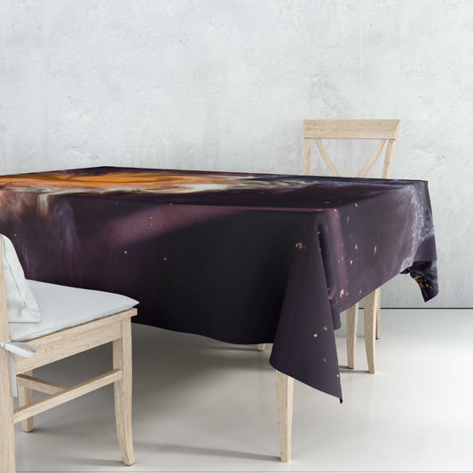 Citrine Marble-Stone Tablecloth Trendy Home