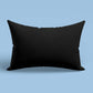 Aqua x Black Slim Cushion Cover Theme Black trendy home
