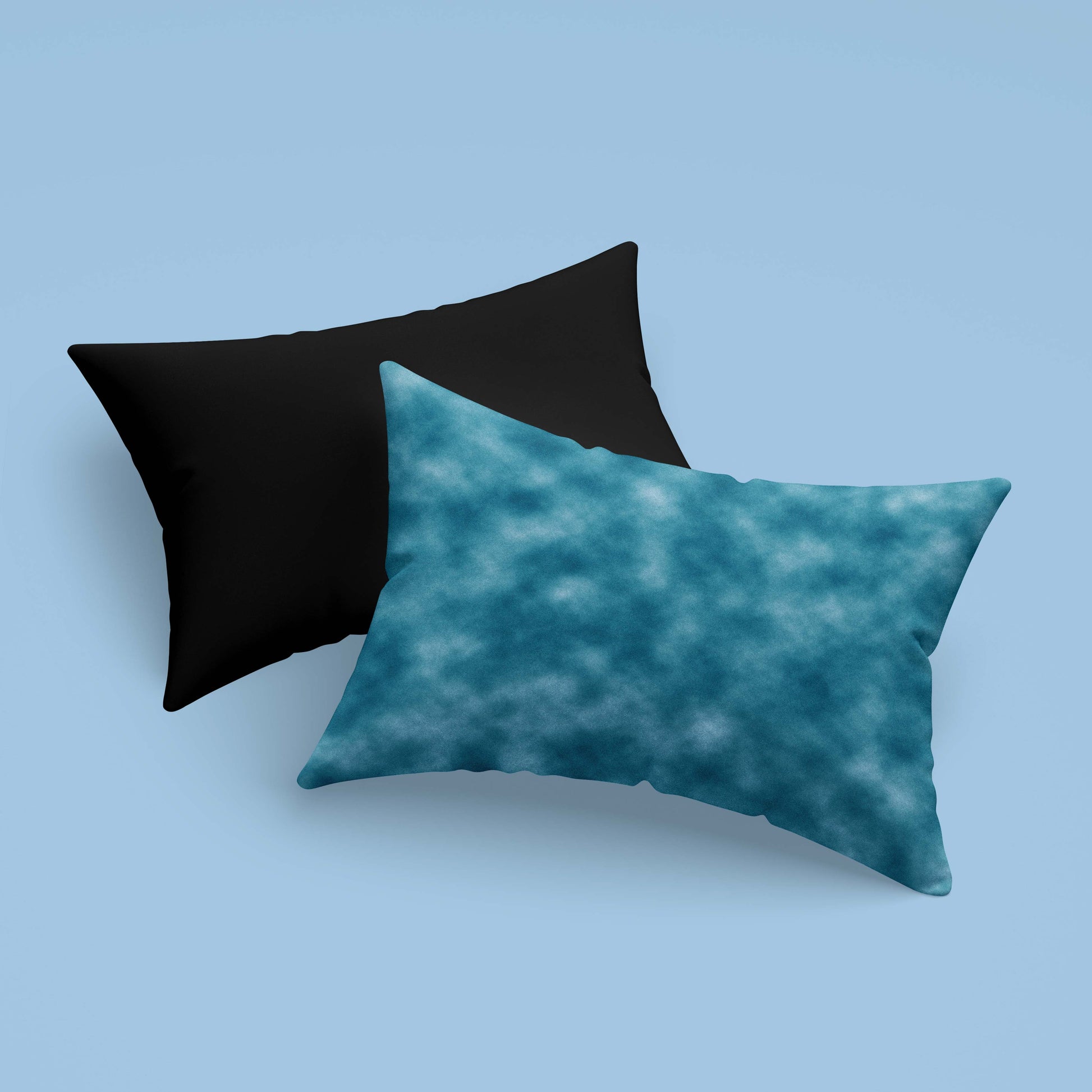 Aqua x Black Slim Cushion Cover trendy home