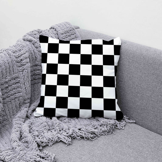 Check Game Cushion Cover Trendy Home