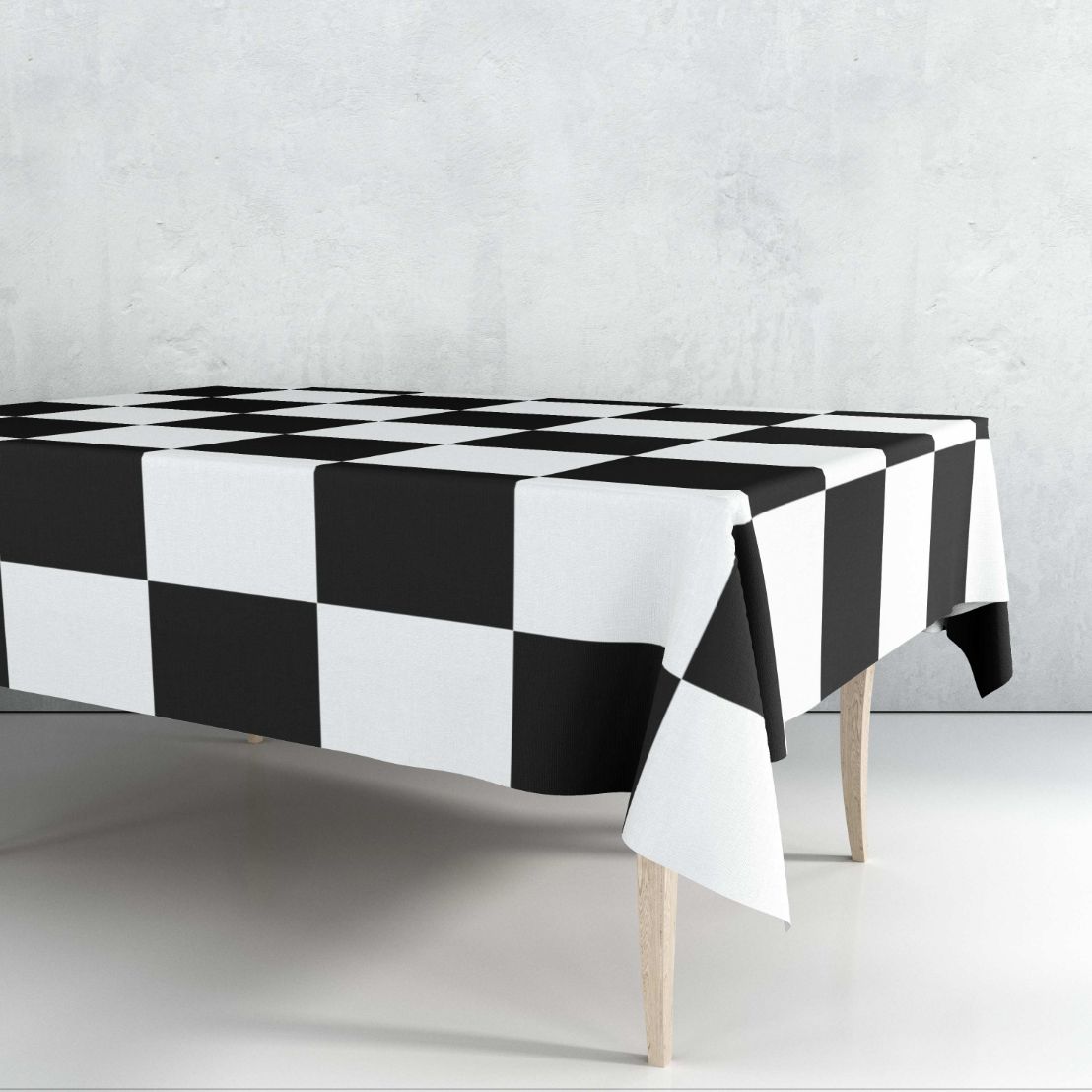 Check Game Tablecloth trendy home