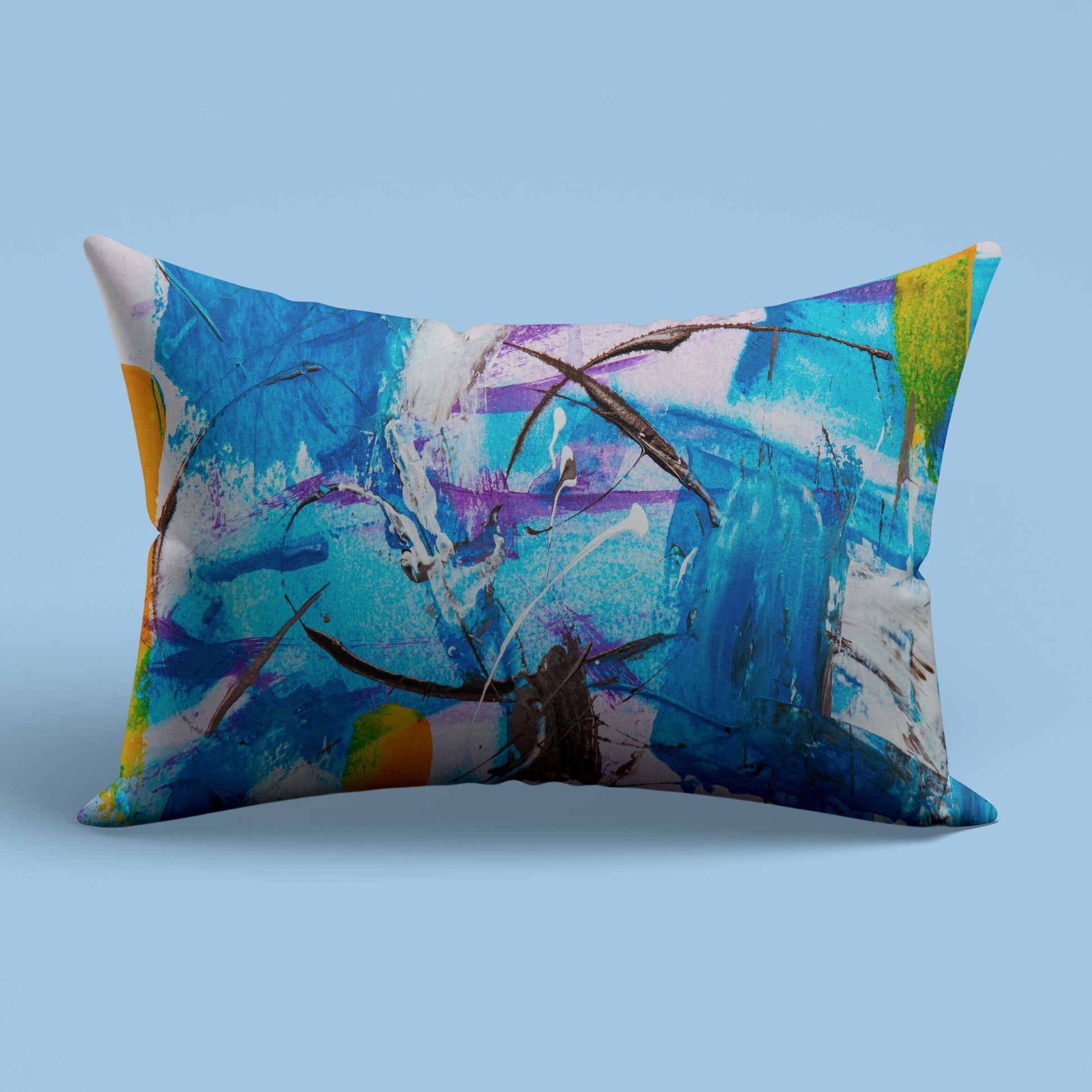 Aqua Art Slim Cushion Cover trendy home