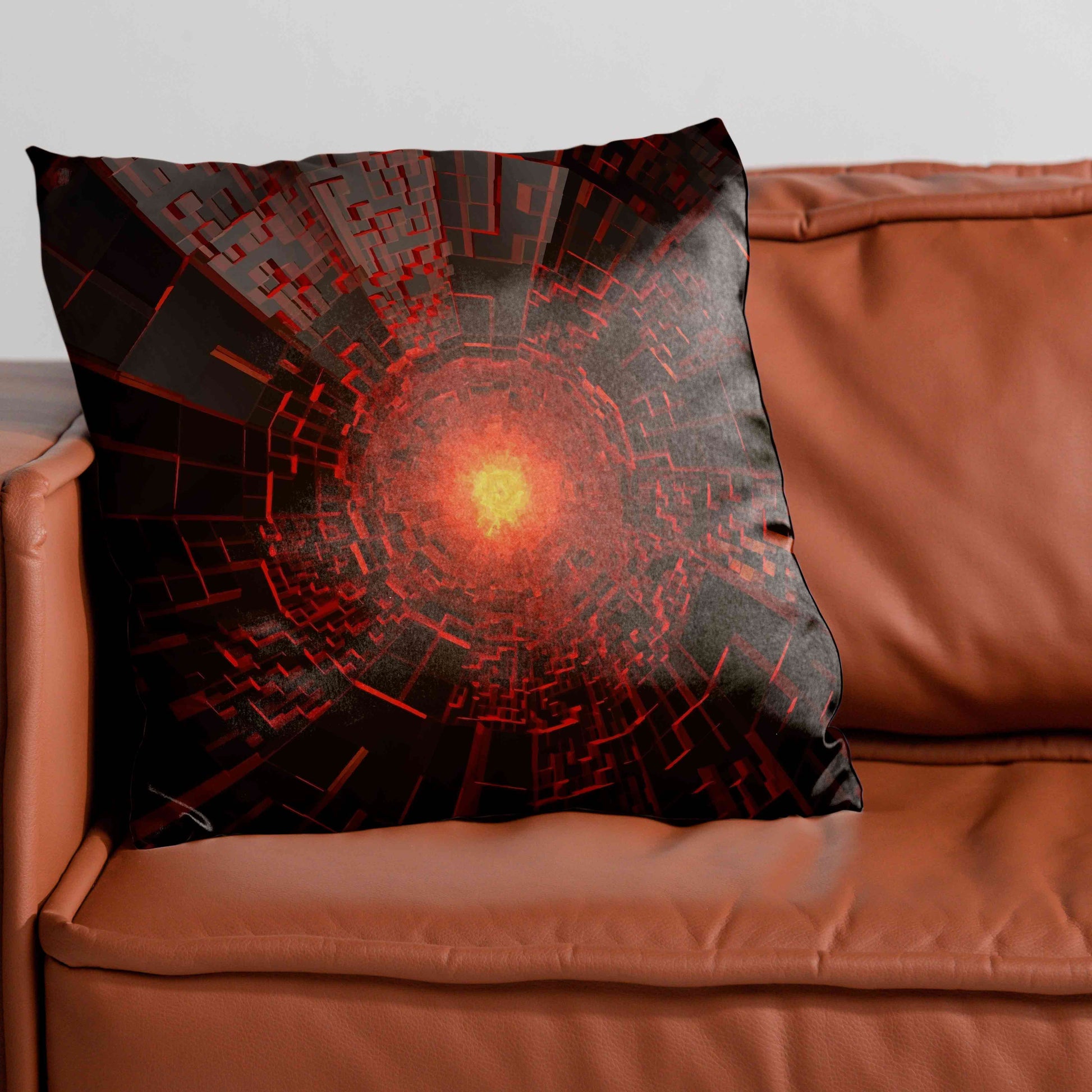Exploding Tech Cushion Cover trendy home