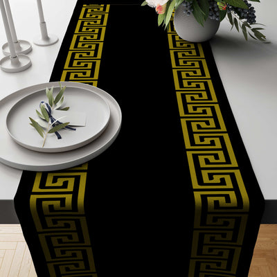Black Versace Table Runner 11 11 sale table runners