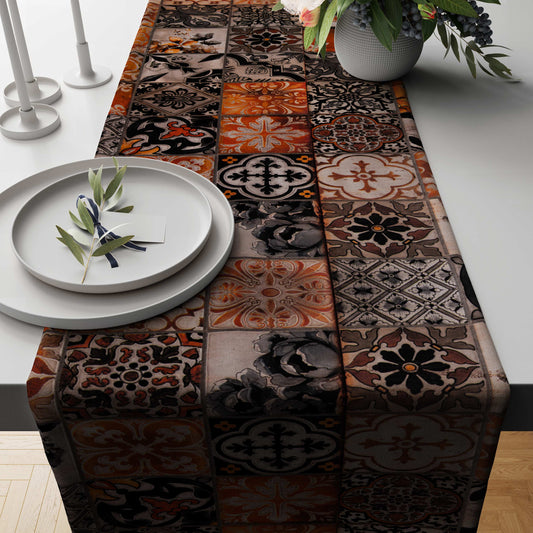 Urban Patch Table Runner Trendy Home