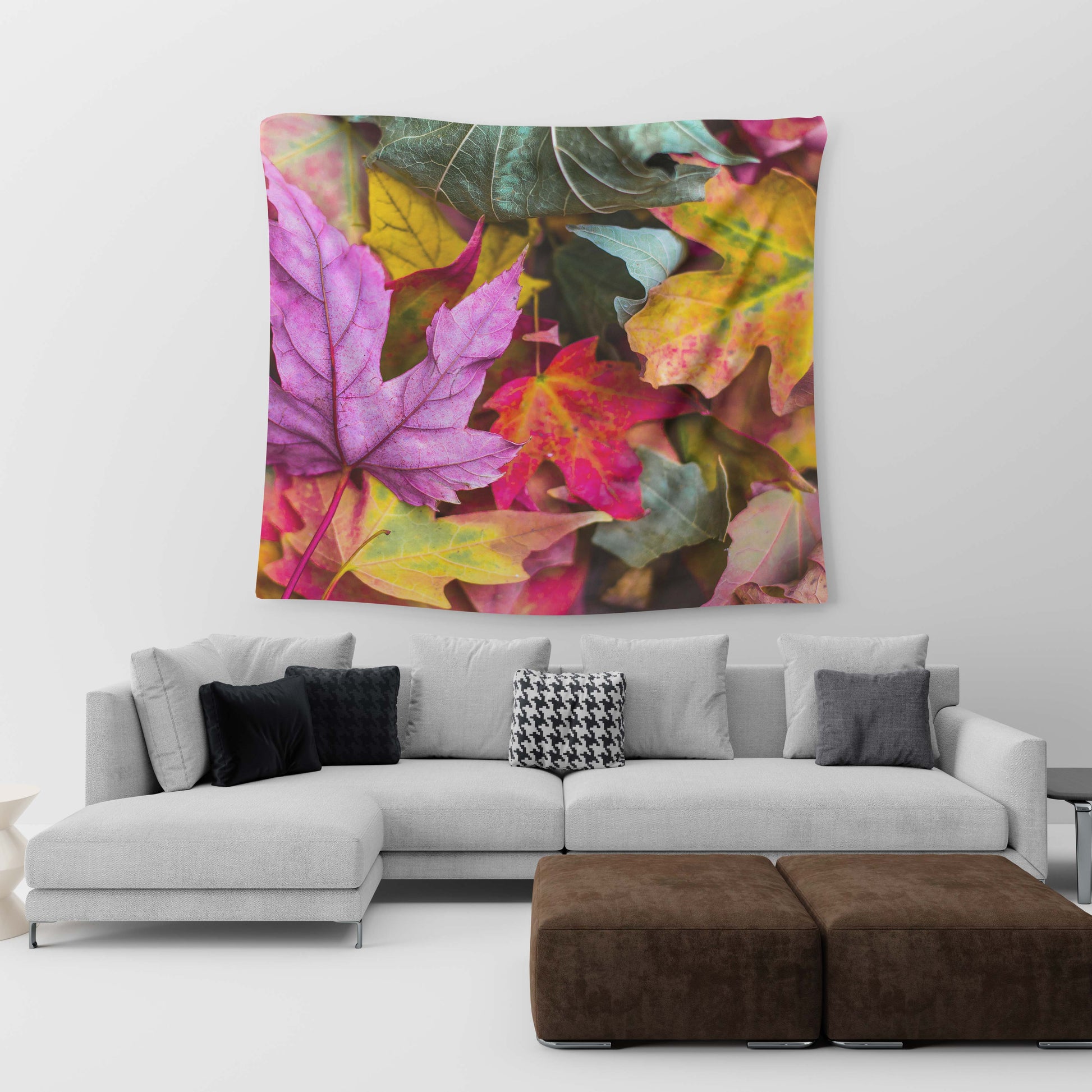 Autumn Leaves Tapestry Trendy Home