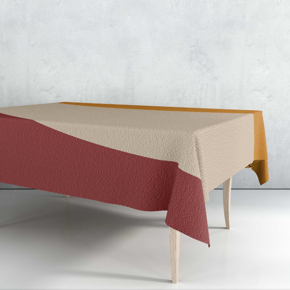 Azure Art Tablecloth Trendy Home