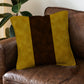 Dark Golden and Brown Cushion Cover Brown Stripe trendy home