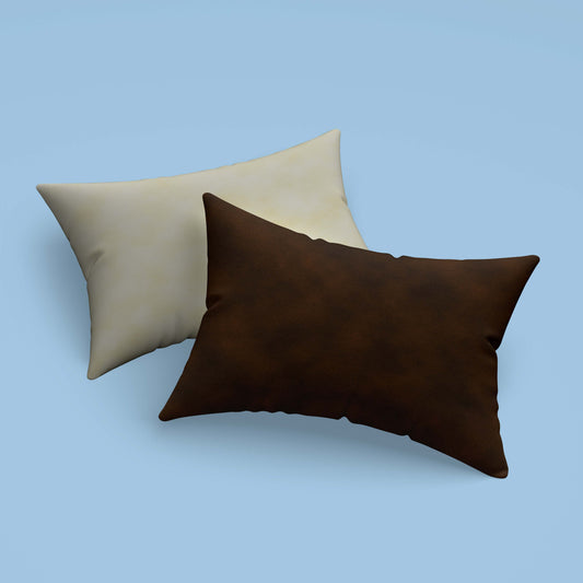 Brown x White Slim Cushion Cover trendy home