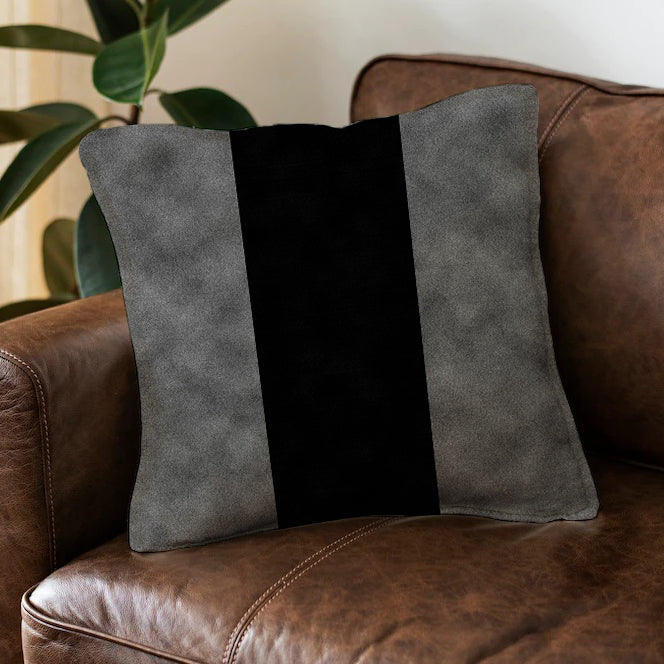 Black x Gray Cushion Cover Clearance Sale 2024