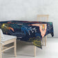 Floral Galaxy Tablecloth trendy home