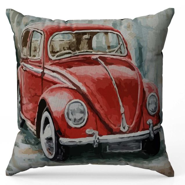 Volkswagen Beetle Cushion Cover Trendy Home
