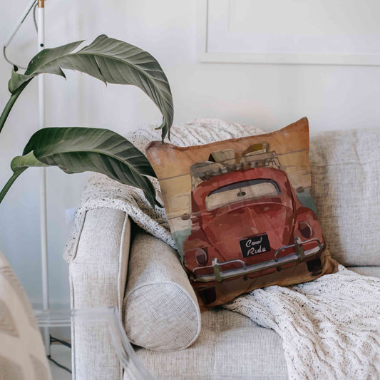Retro Volkswagen Cushion Cover Trendy Home