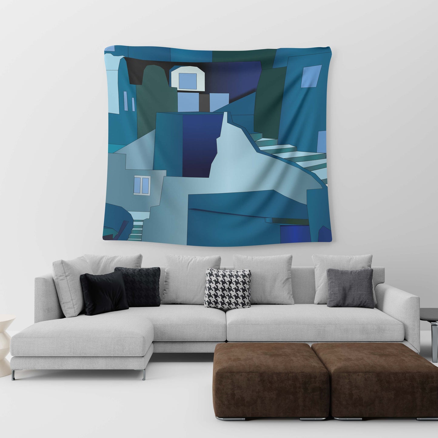 Time Corridor Tapestry Trendy Home