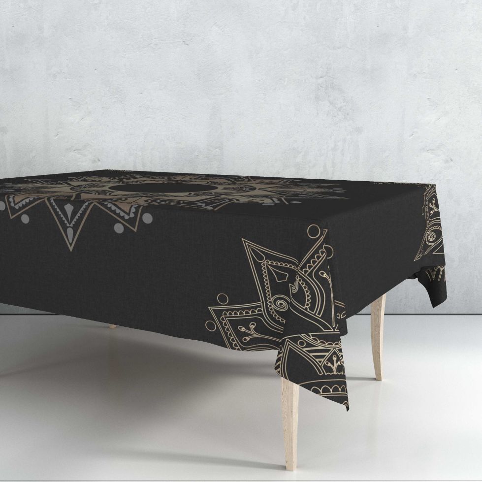 Titan Ringlet Tablecloth trendy home