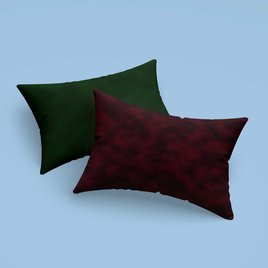 Green x Red Slim Cushion Cover trendy home