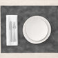 Pink x Gray Table Mat Theme Gray trendy home