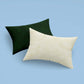 Green x White Slim Cushion Cover trendy home