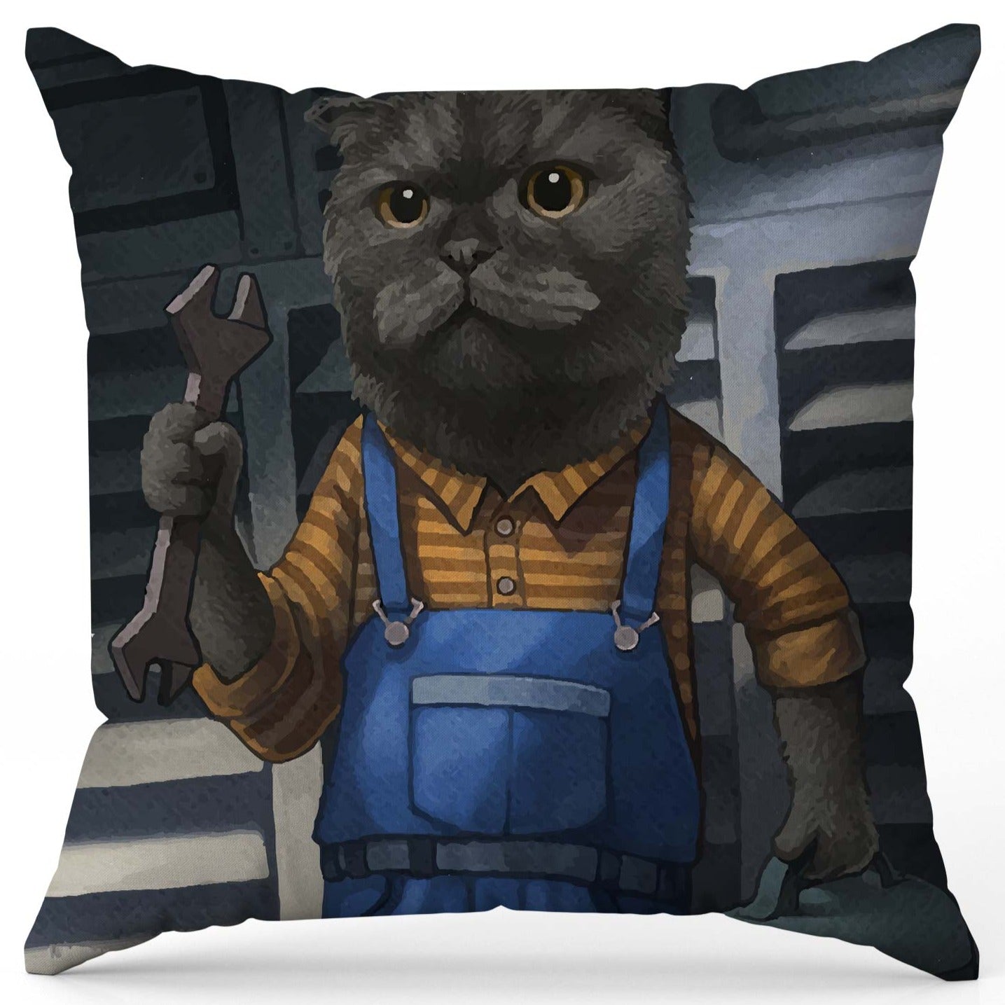 Rusty The Mechanic Cushion Cover Trendy Home