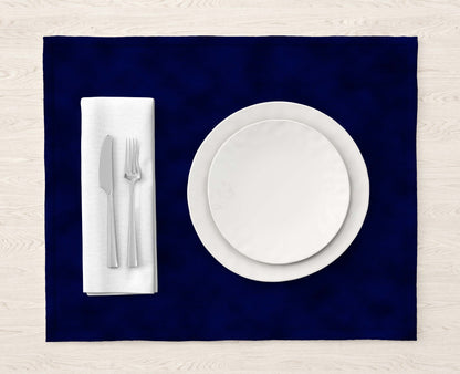 Blue and White Table Mat Theme Blue trendy home