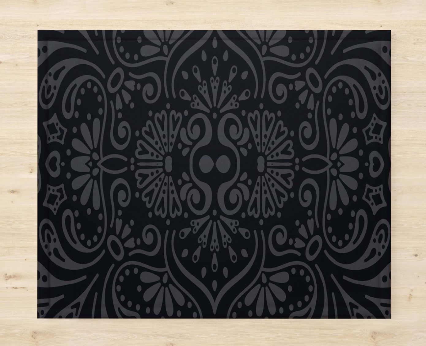 Black Pearls Table Mat trendy home