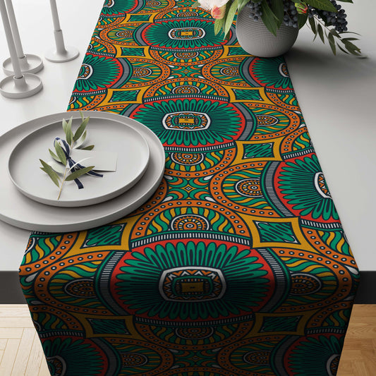 Rujhan Time Illusion Table Runner Trendy Home