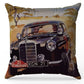Vintage Mercedes Black Cushion Cover trendy home
