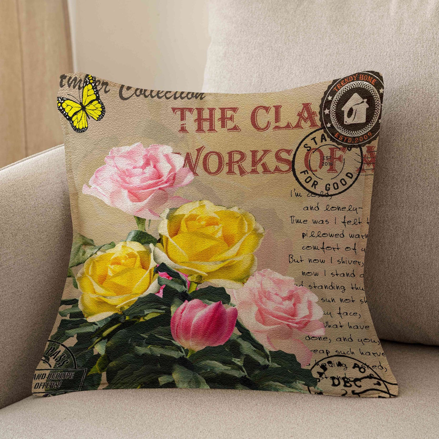 Lincoln Cushion Cover Trendy Home