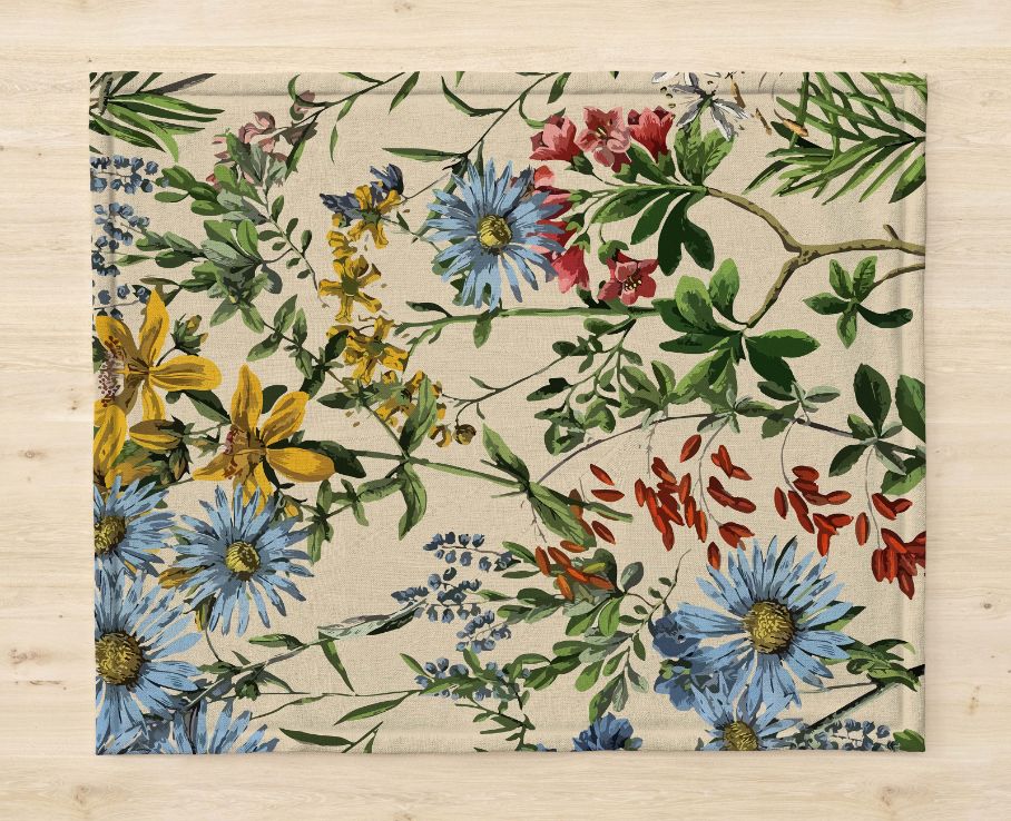 Floral Clash Table Mat trendy home