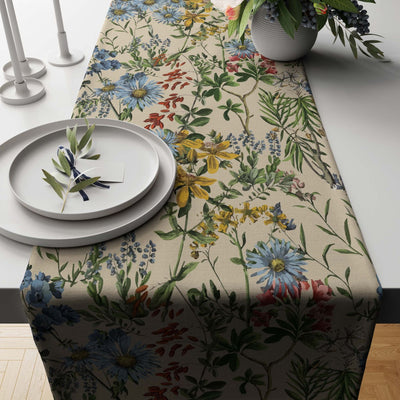 Printed - Floral Clash Table Runner Trendy Home