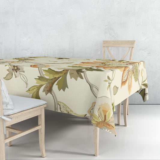 Beige Fort Tablecloth Trendy Home