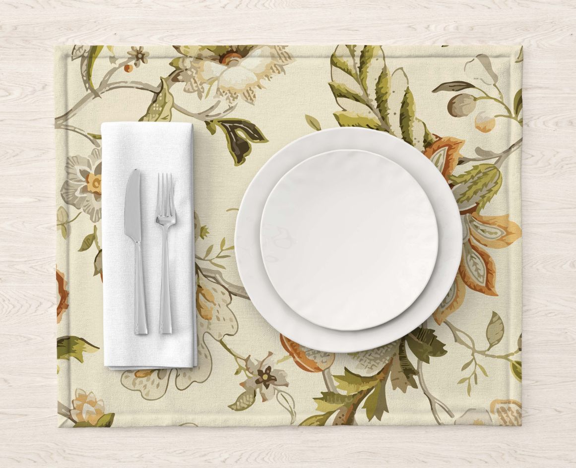 Beige Fort Table Mat trendy home