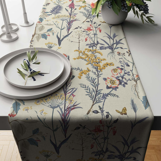Floral Jersey Table Runner trendy home