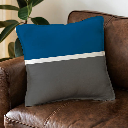 Blue Chevron Cushion Cover trendy home