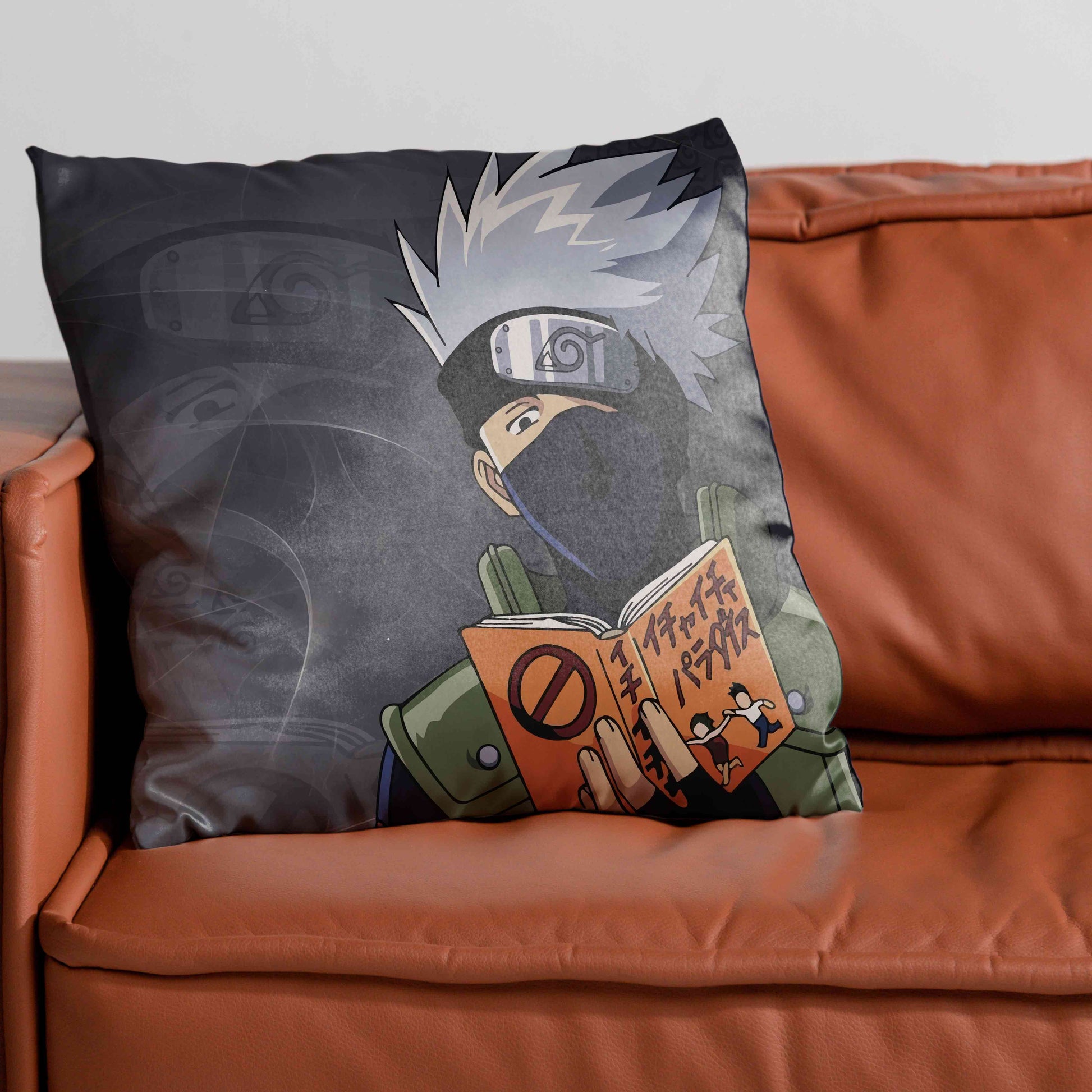 Kakashi's Book Cushion Cover trendy home