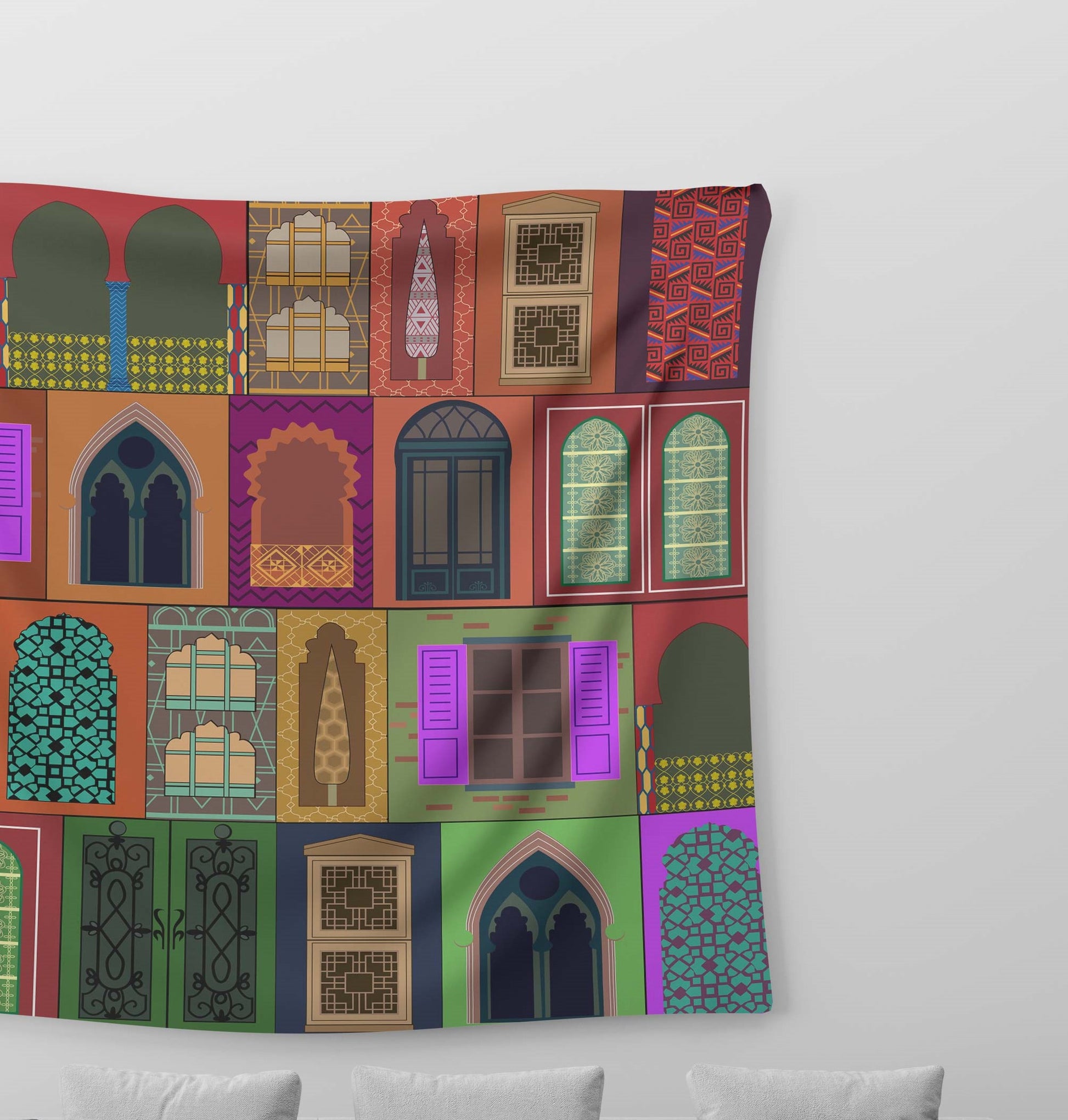 Mughal Glory Tapestry trendyhome-pk