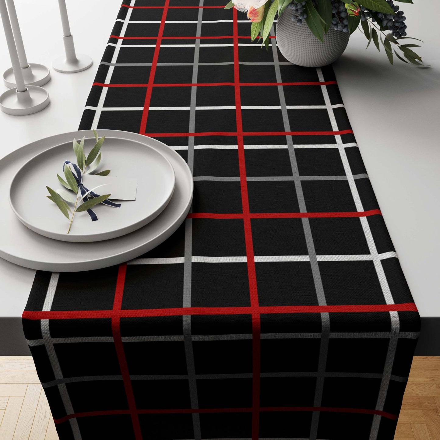 Indiana Red Table Runner trendy home