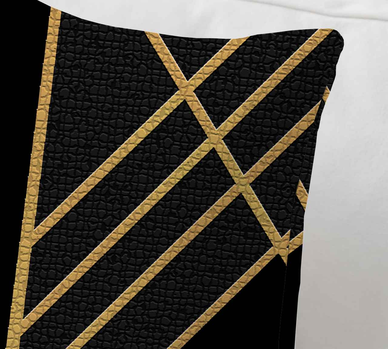 Lebanon Black Cushion Cover Trendy Home