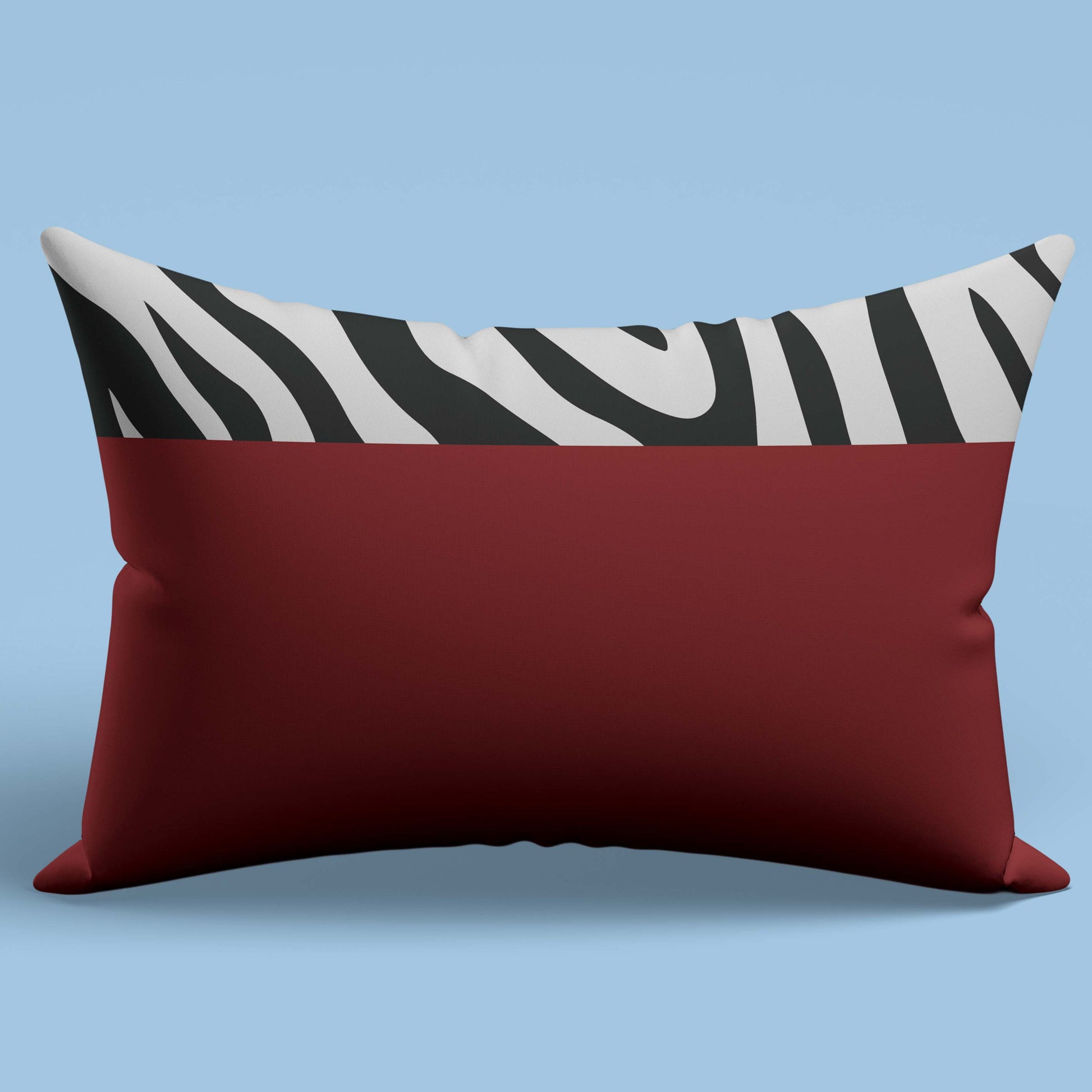 Red Tribune Slim Cushion Cover trendy home
