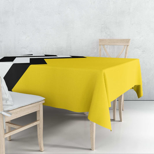 Lisbon Yellow Tablecloth trendy home
