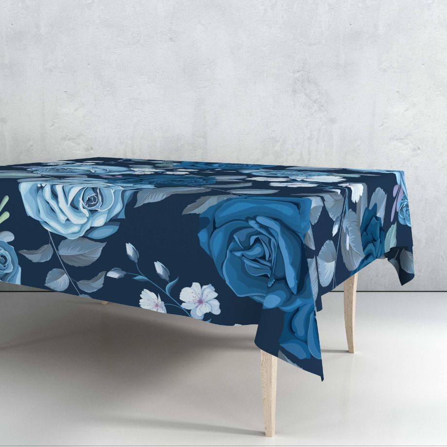 Victoria's Ocean Tablecloth Trendy Home