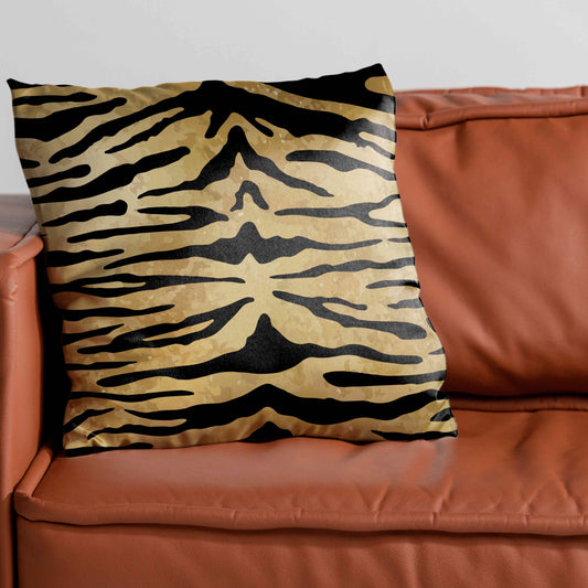 Aged Tiger Skin Cushion Cover Trendy Home