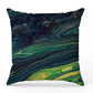 Green Emerald Marble-Stone Cushion Cover Trendy Home